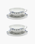TEA CUP + SAUCER ANEMONE MILK MF (set 2 pz.)