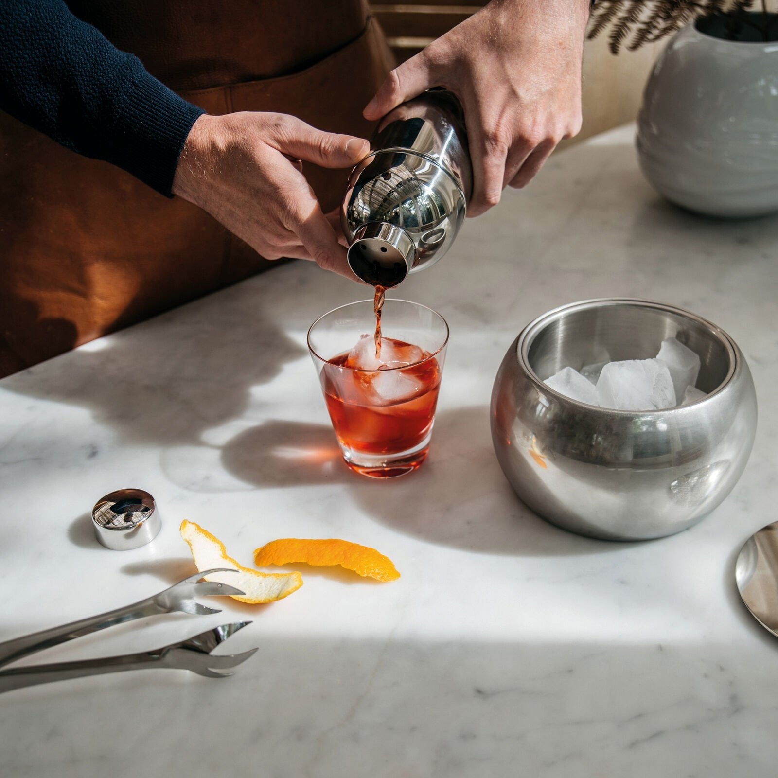 Insulated ice bucket Sphera Inox