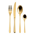 Cutlery set, 24 pieces Pvd Gold