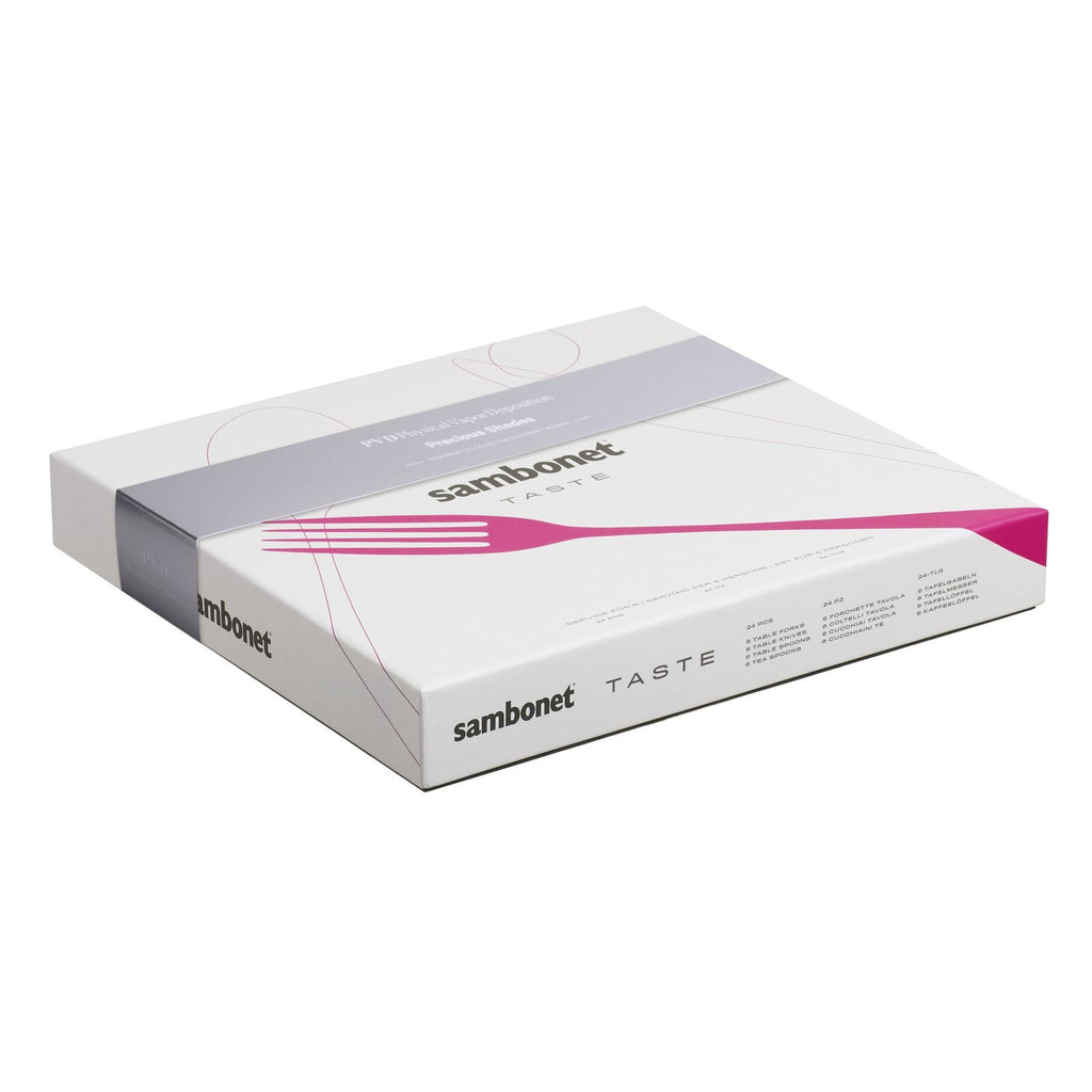 Cutlery set, 24 pieces Pvd Gold