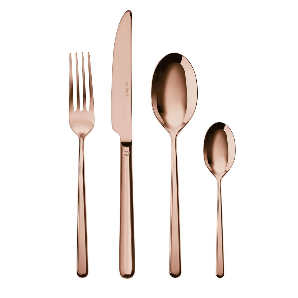 Cutlery set, 24 pieces Pvd Copper
