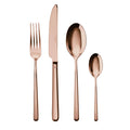 Cutlery set, 24 pieces Pvd Copper