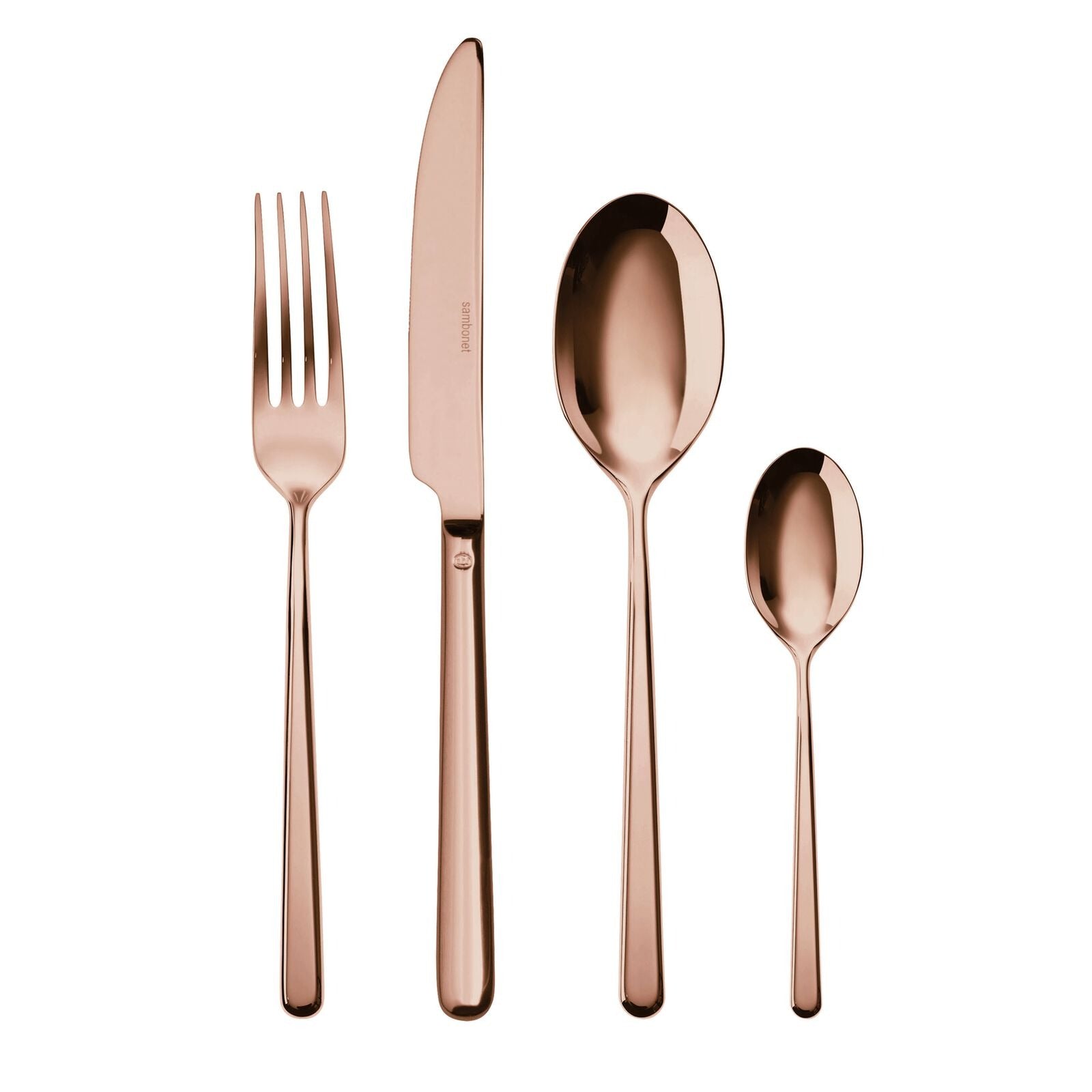 Cutlery set, 24 pieces Pvd Copper