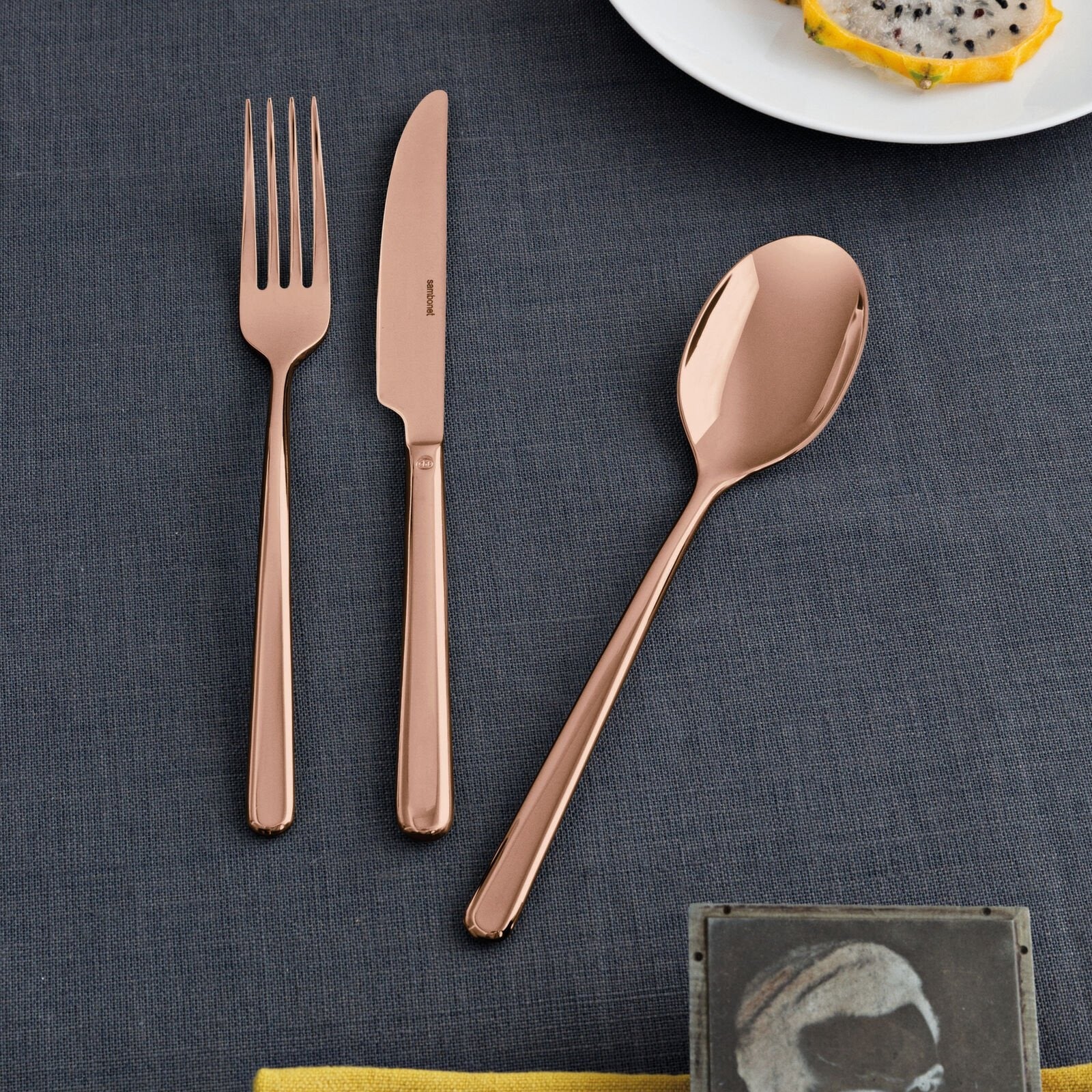 Cutlery set, 24 pieces Pvd Copper
