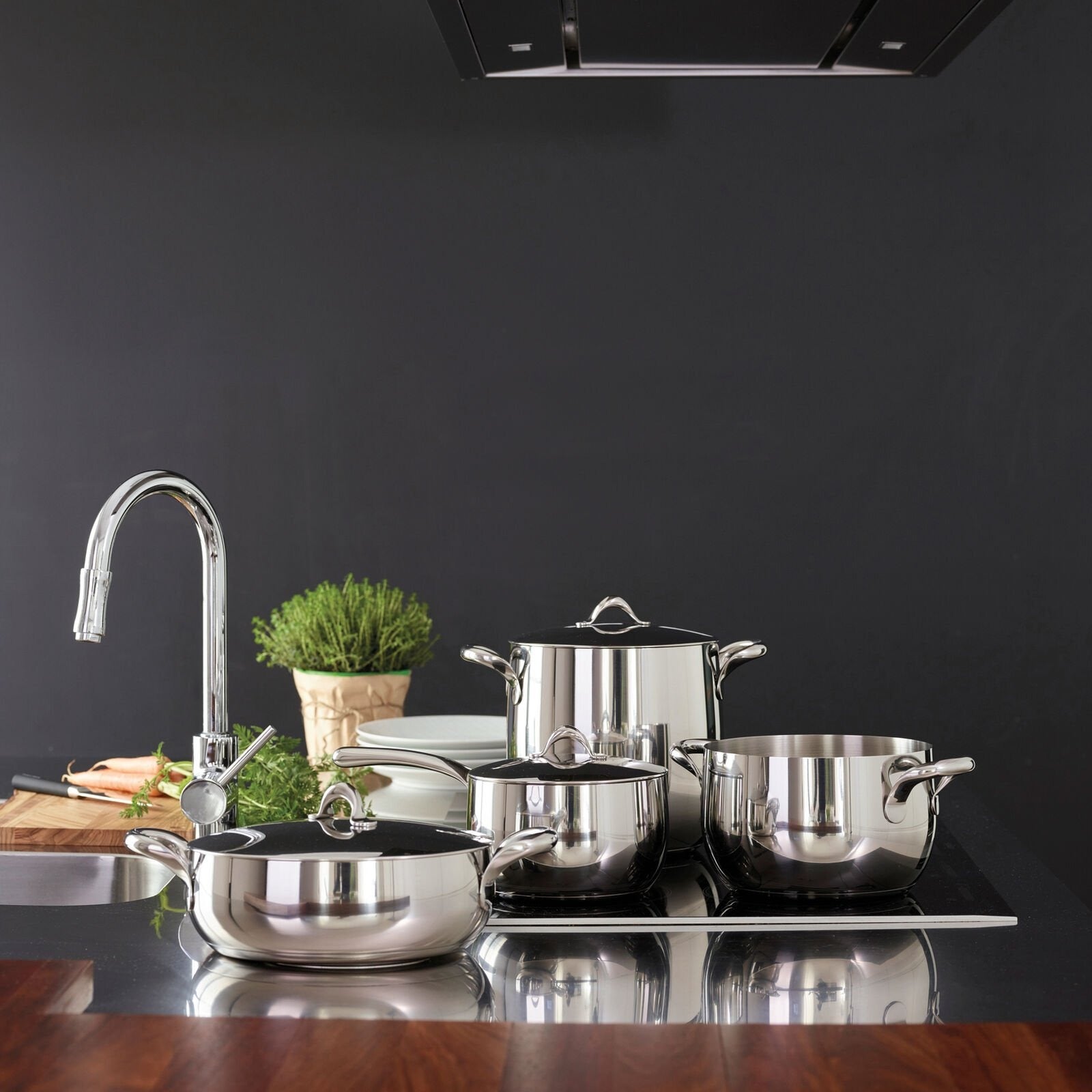 Cookware set 7 pieces Kikka Inox