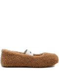 MB SHEARLING BALLERINA
