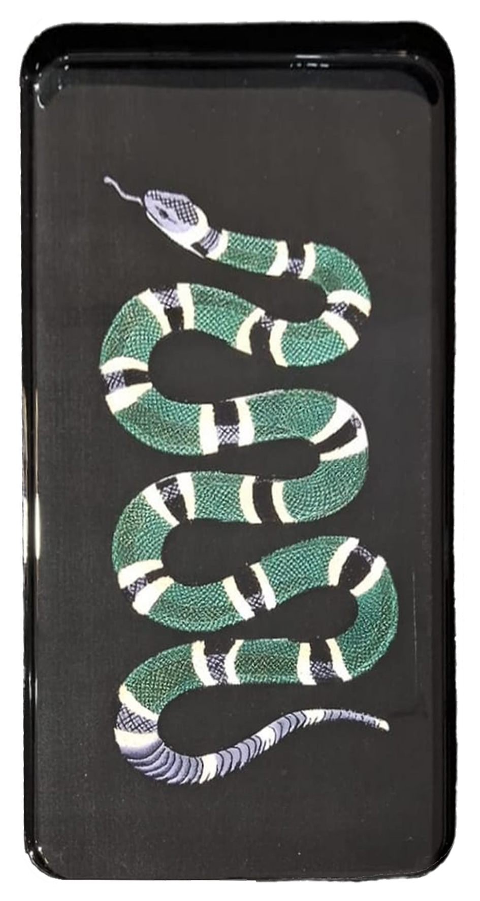 PRINTED IRON TRAY-SNAKE
