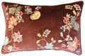 EMBROIDERED COTTON CUSHION- FLOWER B