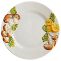THE MUSHROOMS CERAMIC DINNER PLATE