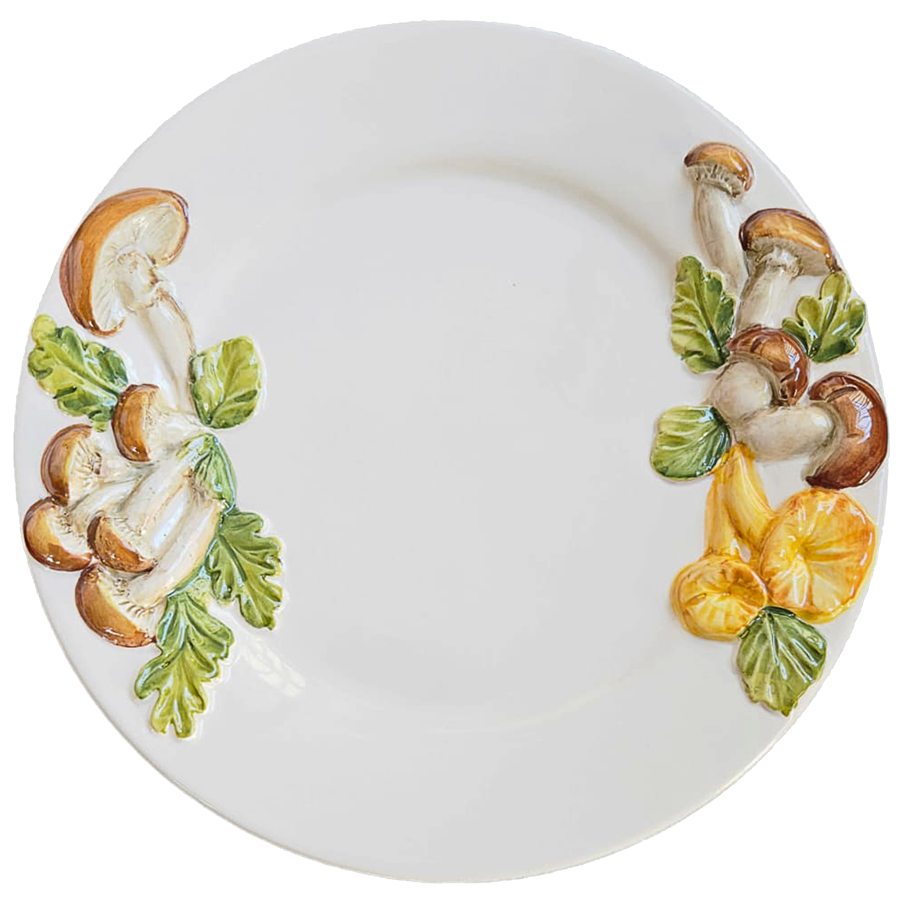 THE MUSHROOMS CERAMIC CHARGER