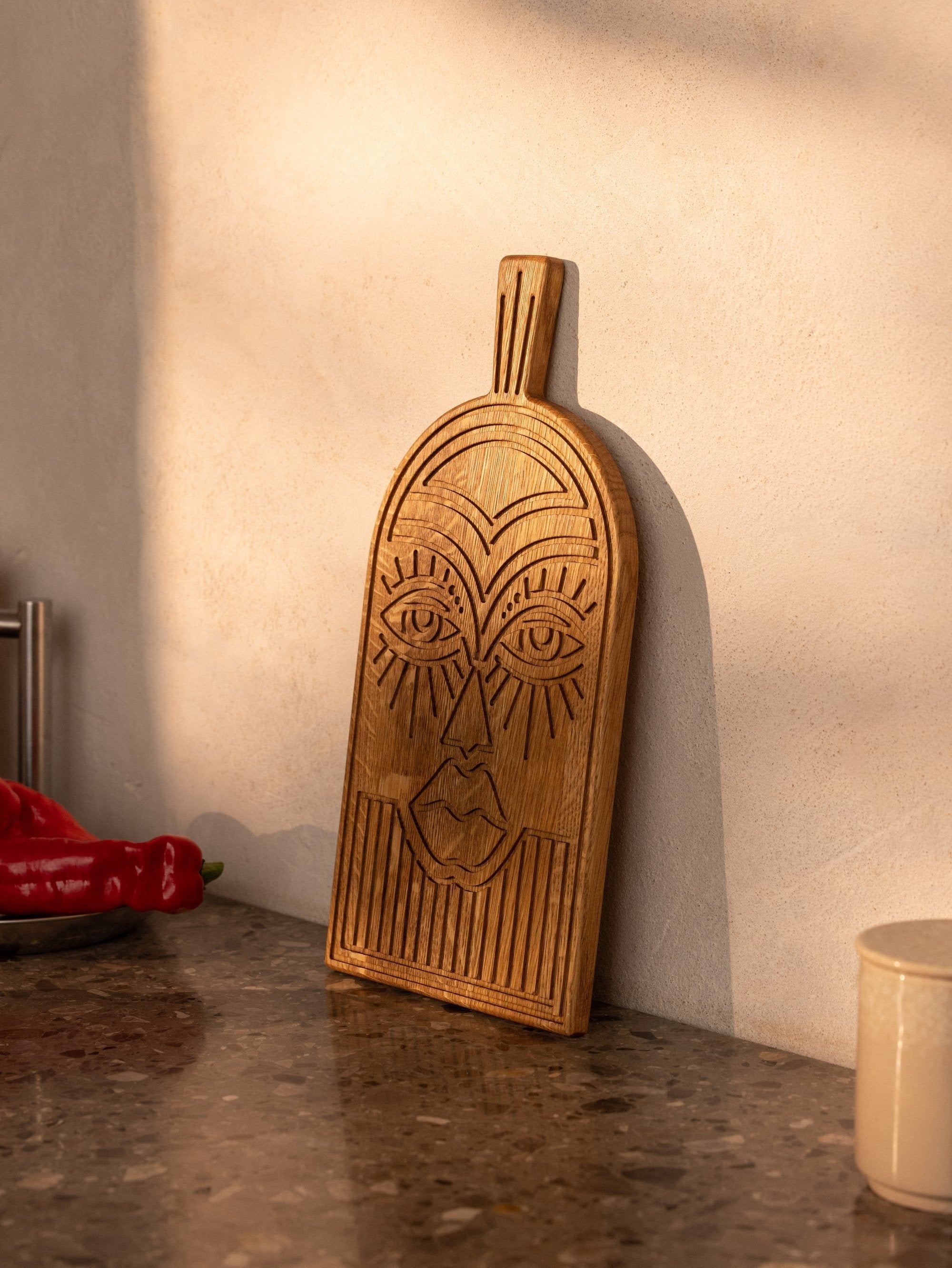 MASK serving board