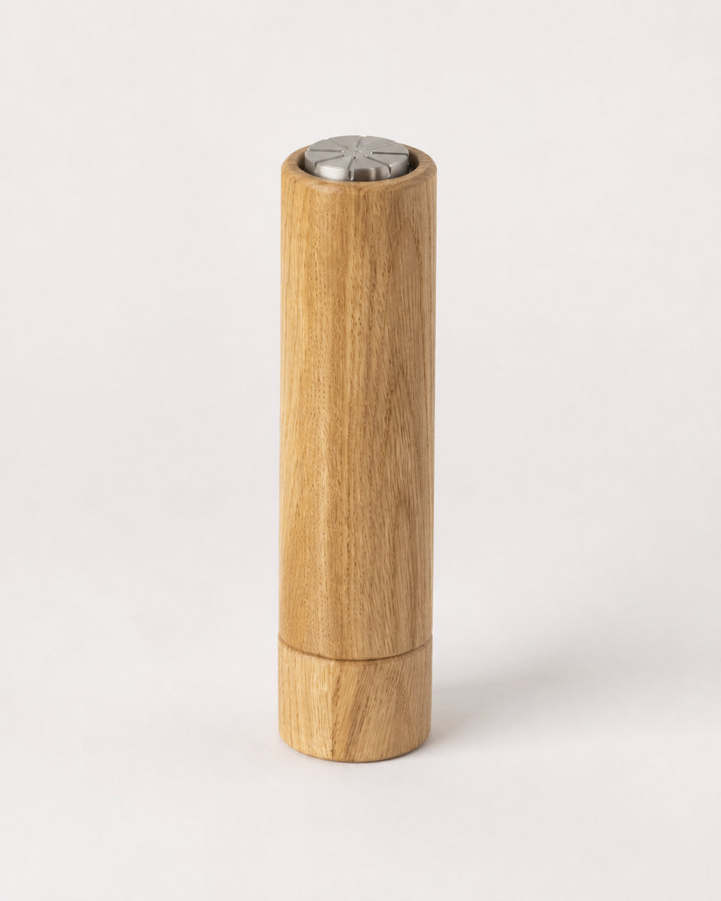 UPSIDE DOWN, salt grinder in oak