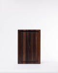 Classic Butcher board S with groove, walnut