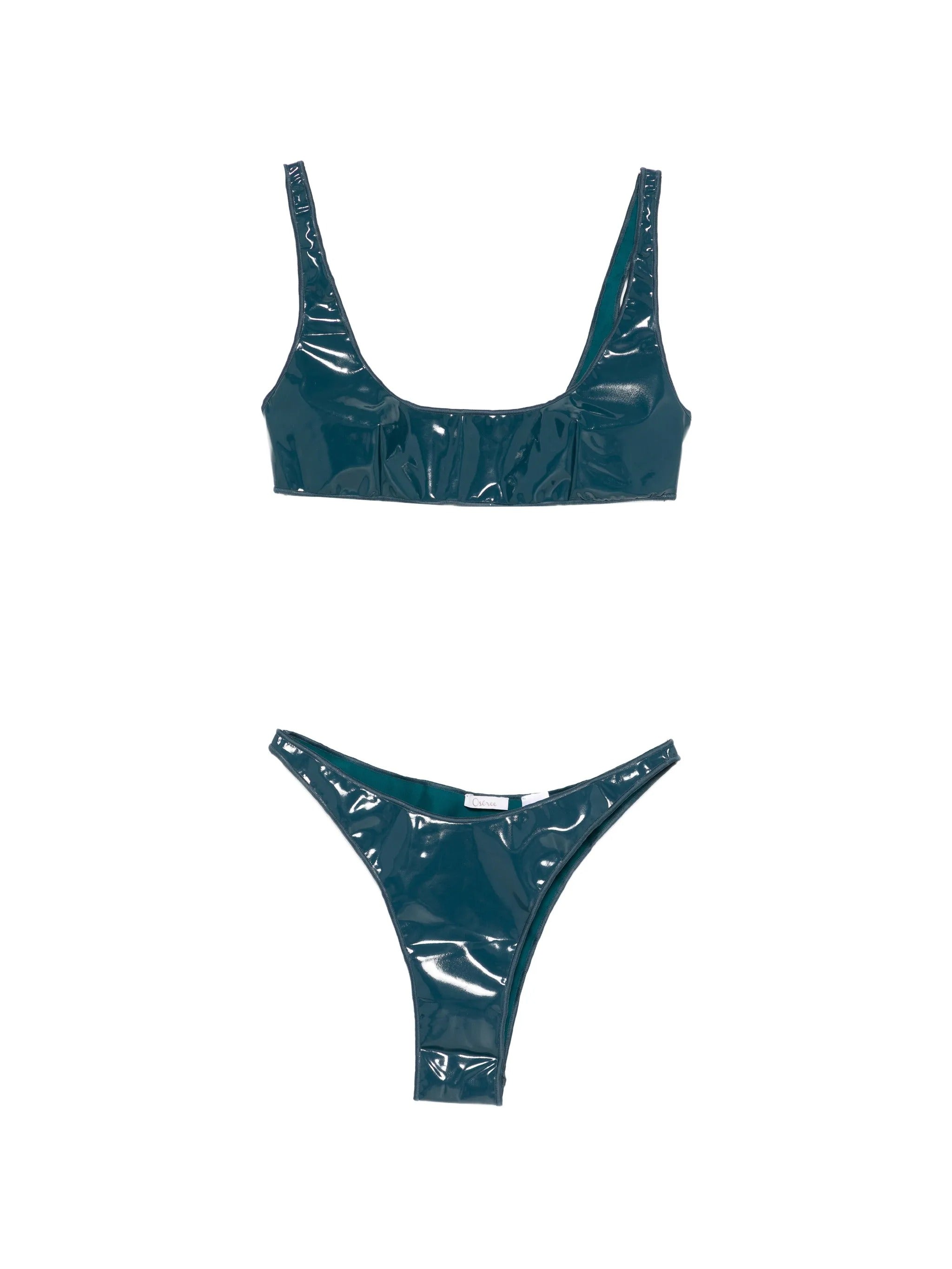 LATEX SPORTY TWO PIECE