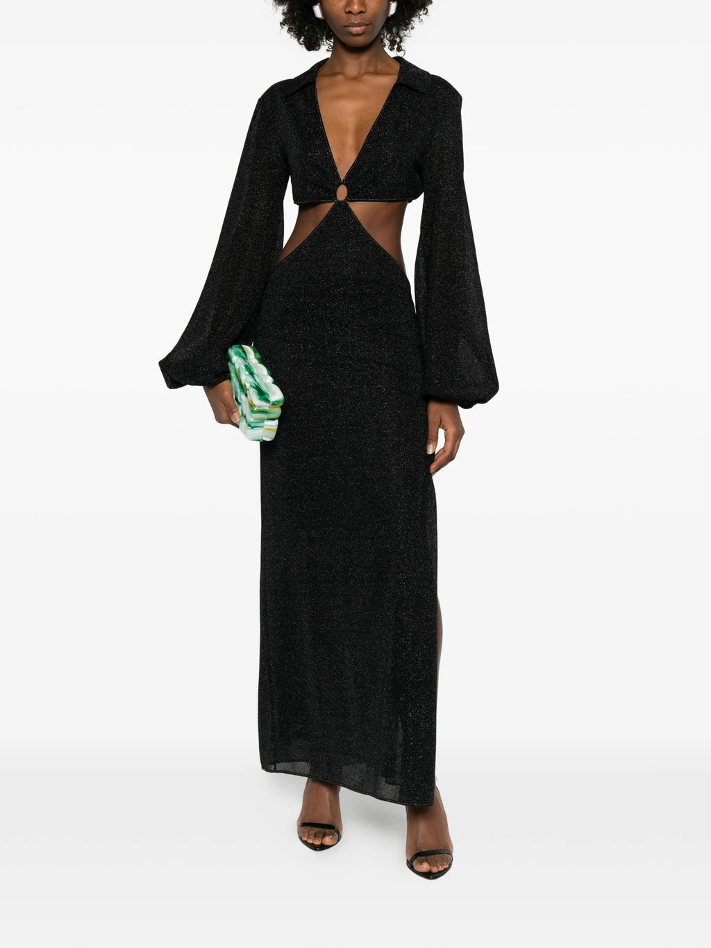 LUMIERE CUT OUT LONG DRESS