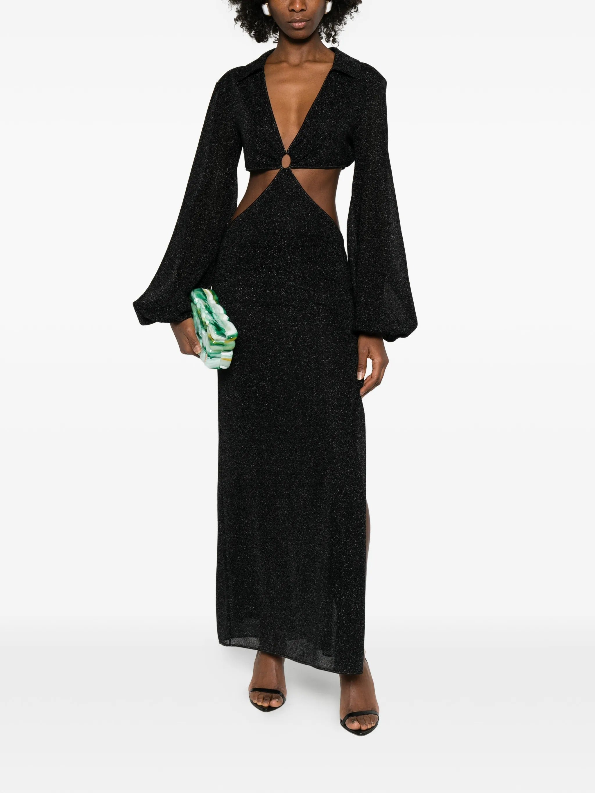 LUMIERE CUT OUT LONG DRESS