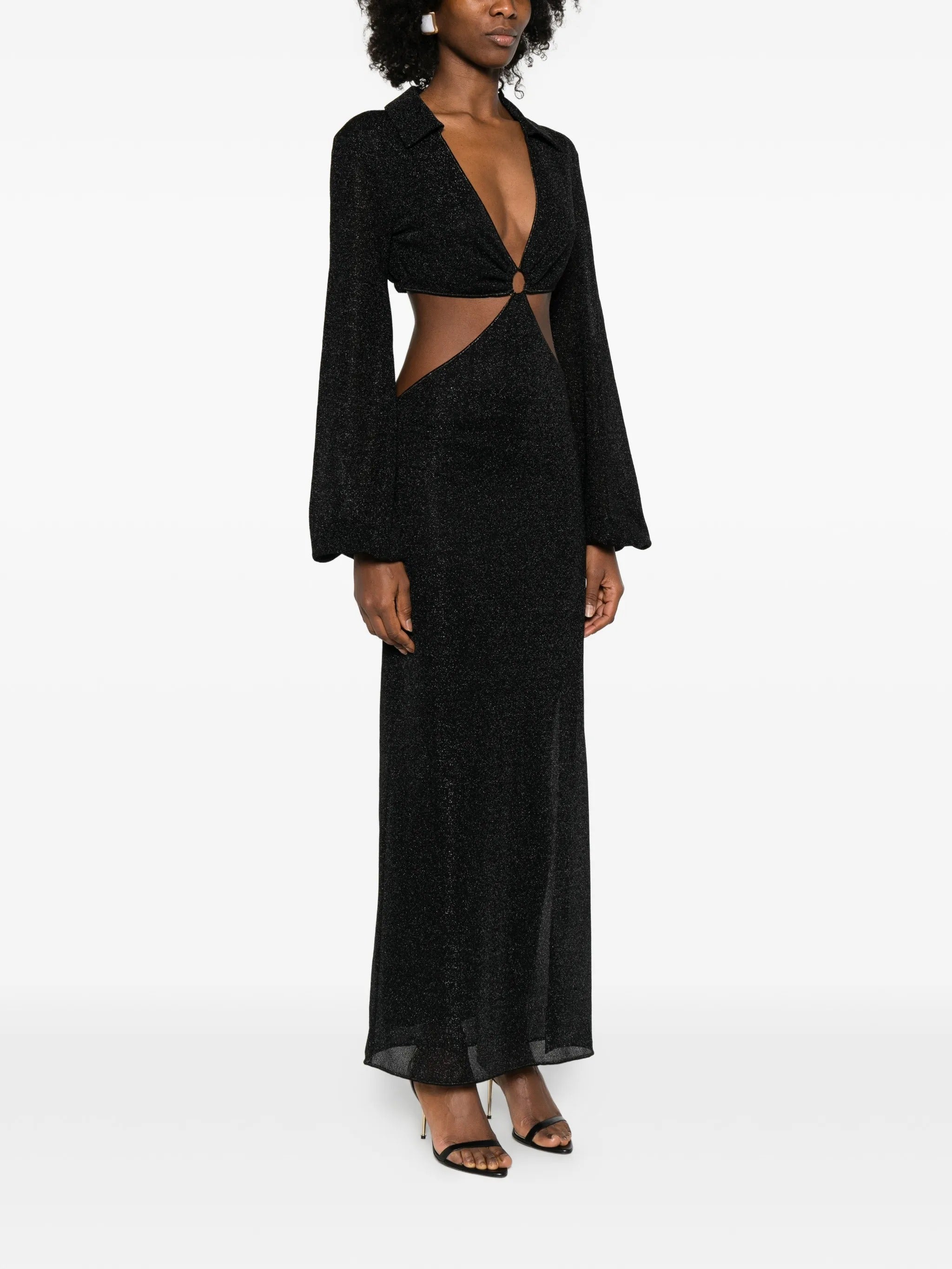 LUMIERE CUT OUT LONG DRESS