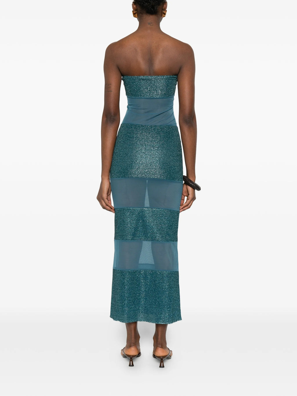 LUMIERE STRIPES LONG DRESS