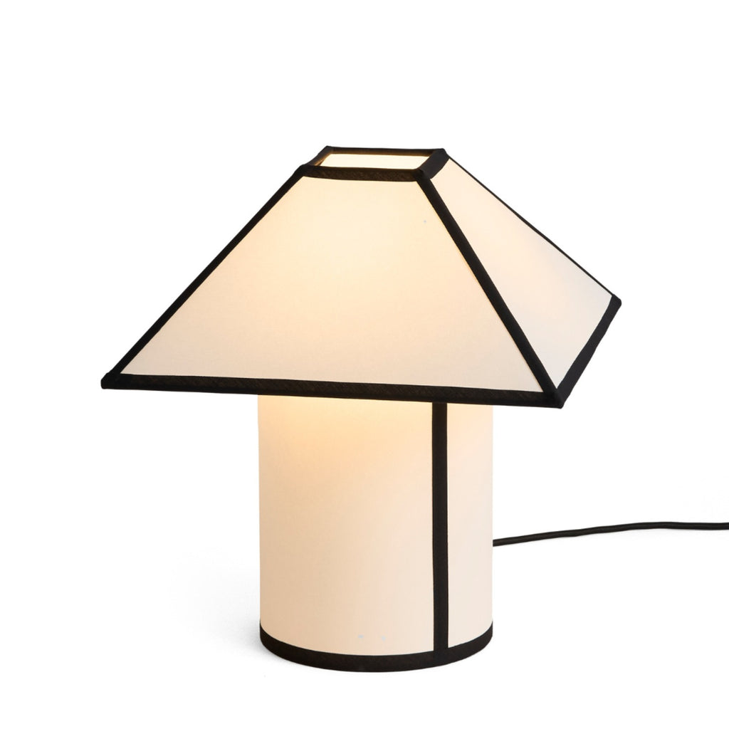 Ava Pyramid Table Lamp-290-White