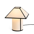 Ava Pyramid Table Lamp-290-White