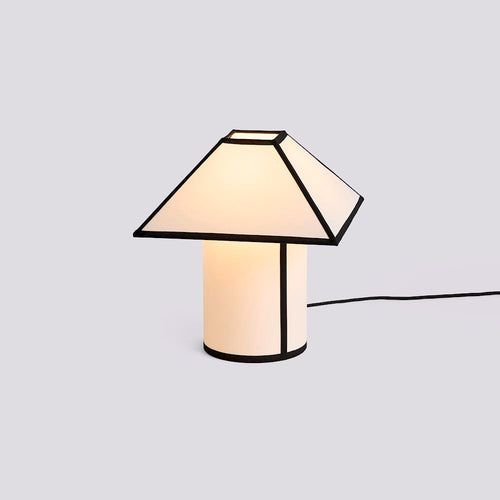 Ava Pyramid Table Lamp-290-White