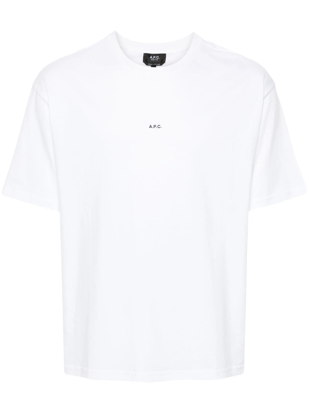 tshirt boxy micro logo GOTS