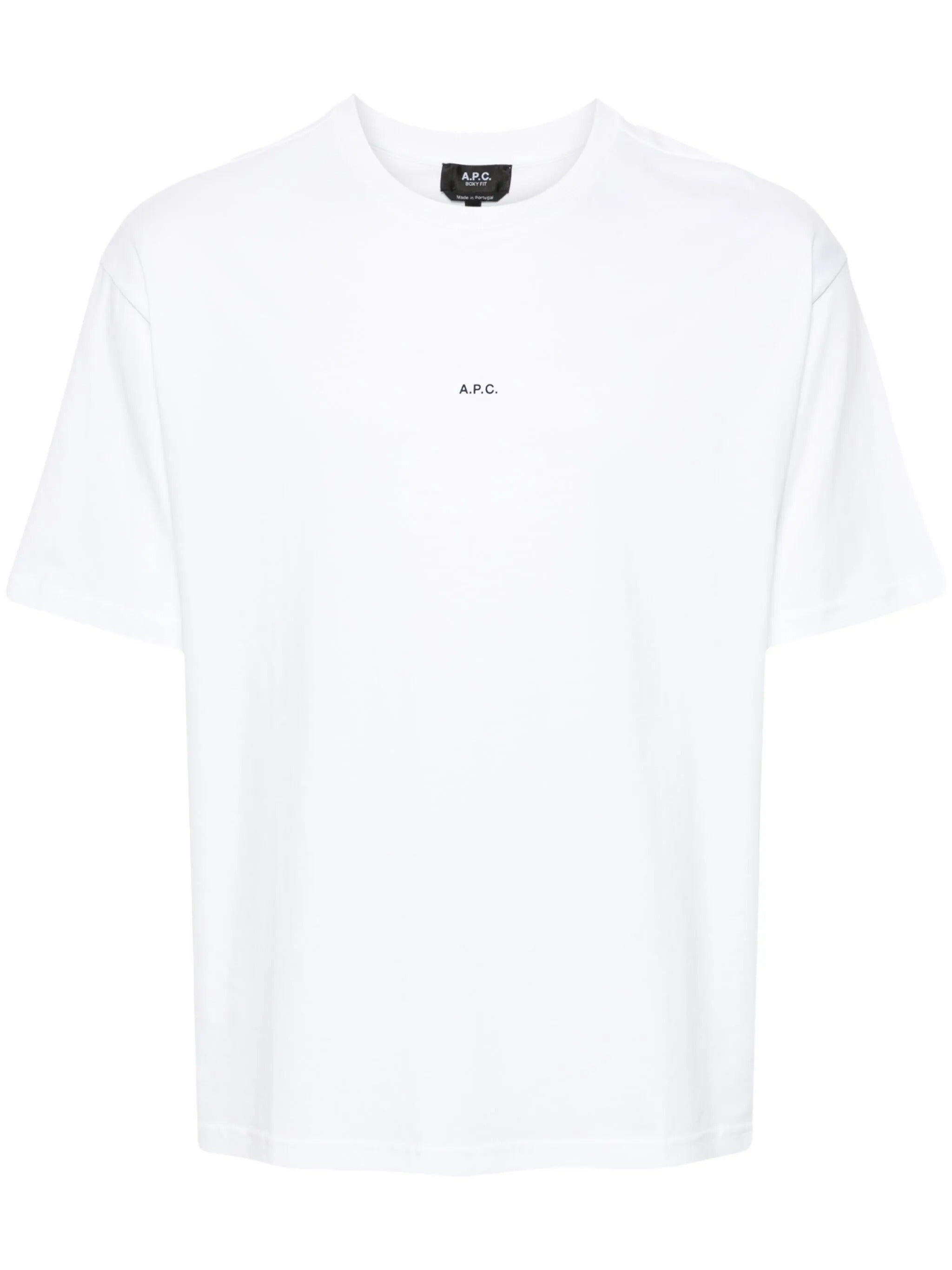 tshirt boxy micro logo GOTS