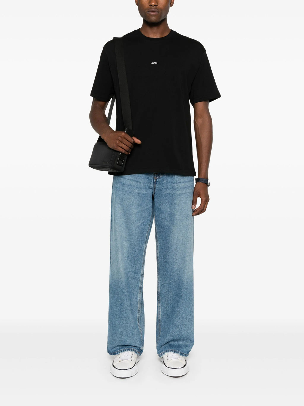 tshirt boxy micro logo GOTS