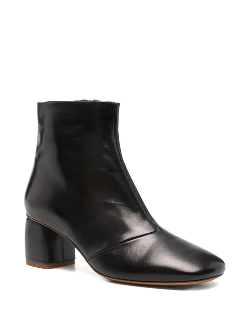 "my alma" stivaletto chic tacco nappa