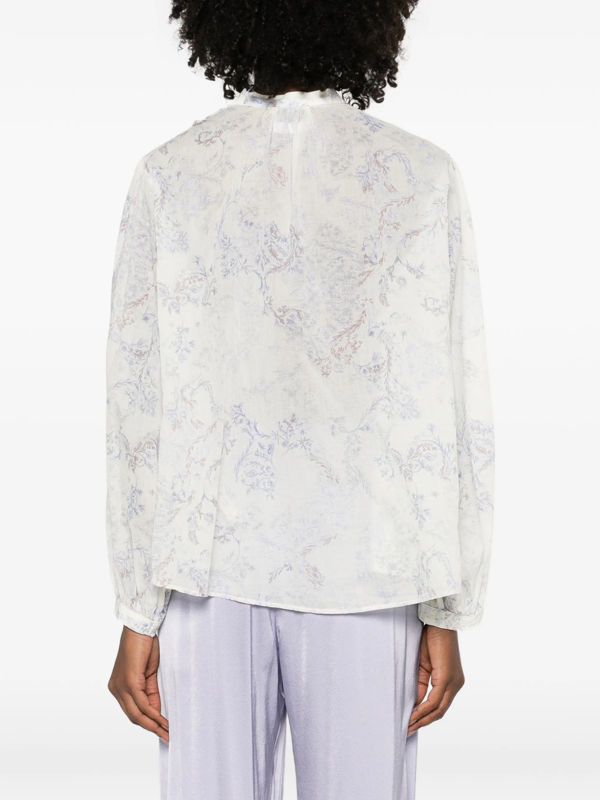 camicia bohemienne voile cotone"nontiscordardime"