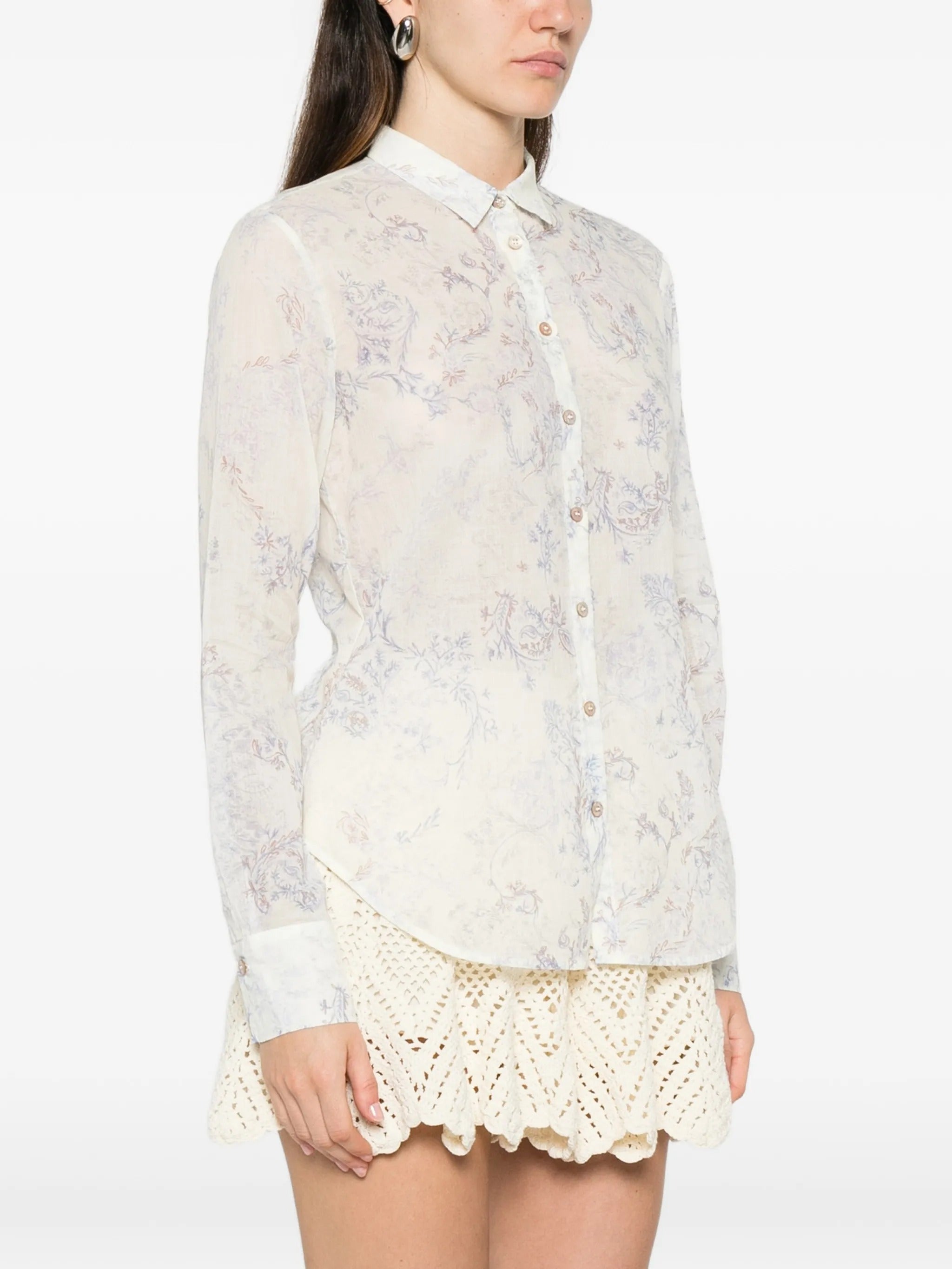 camicia regular voile cotone "nontiscordardime"