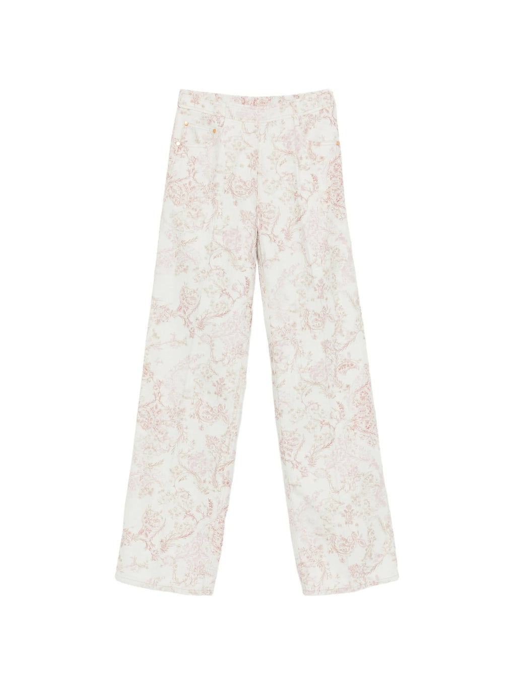 pants 5 tasche vita alta denim"nontiscordardime"