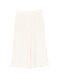 pantalone cropped hopsack viscosa