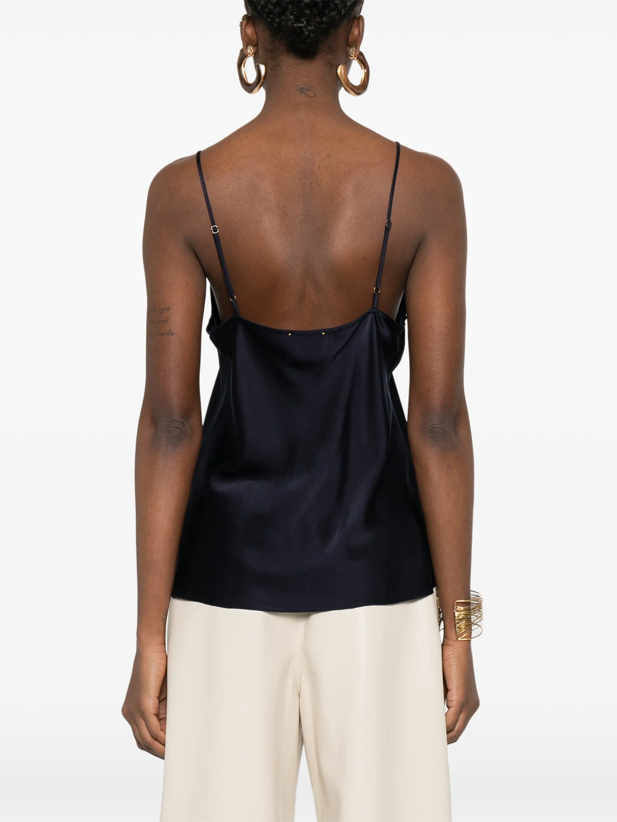 sliptop raso seta stretch shiny