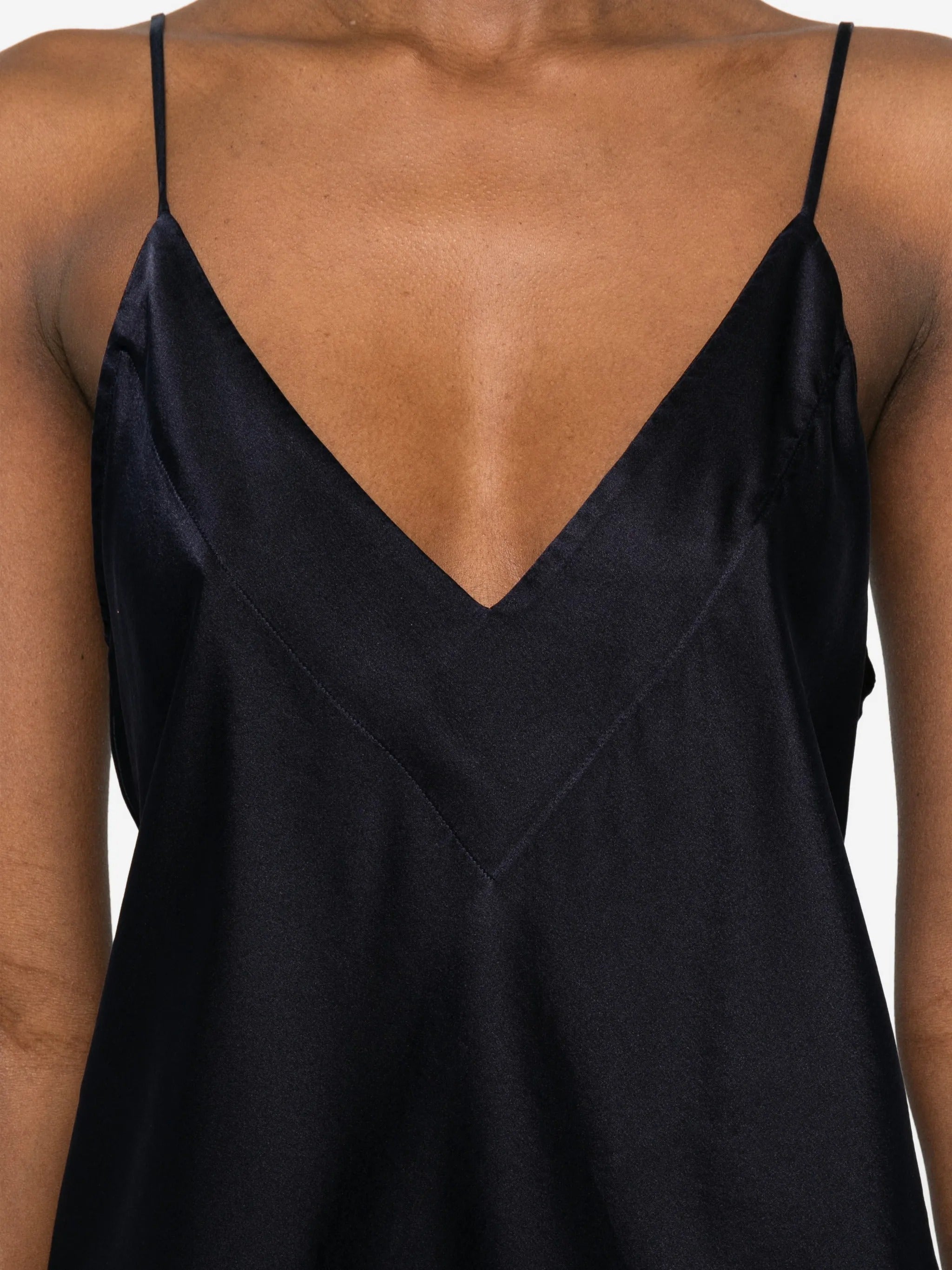 sliptop raso seta stretch shiny