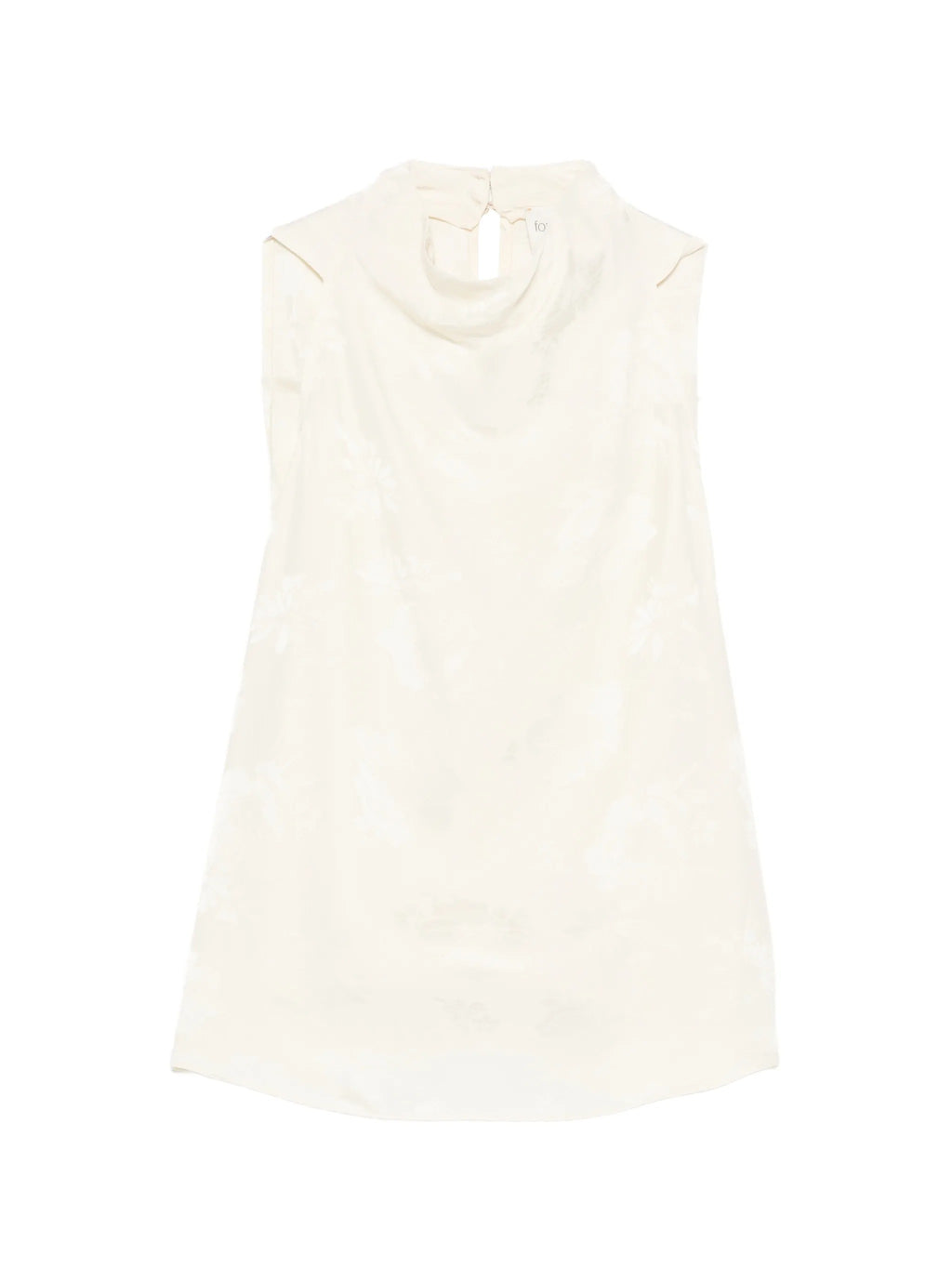 top sbieco jaquard fluido bouquet