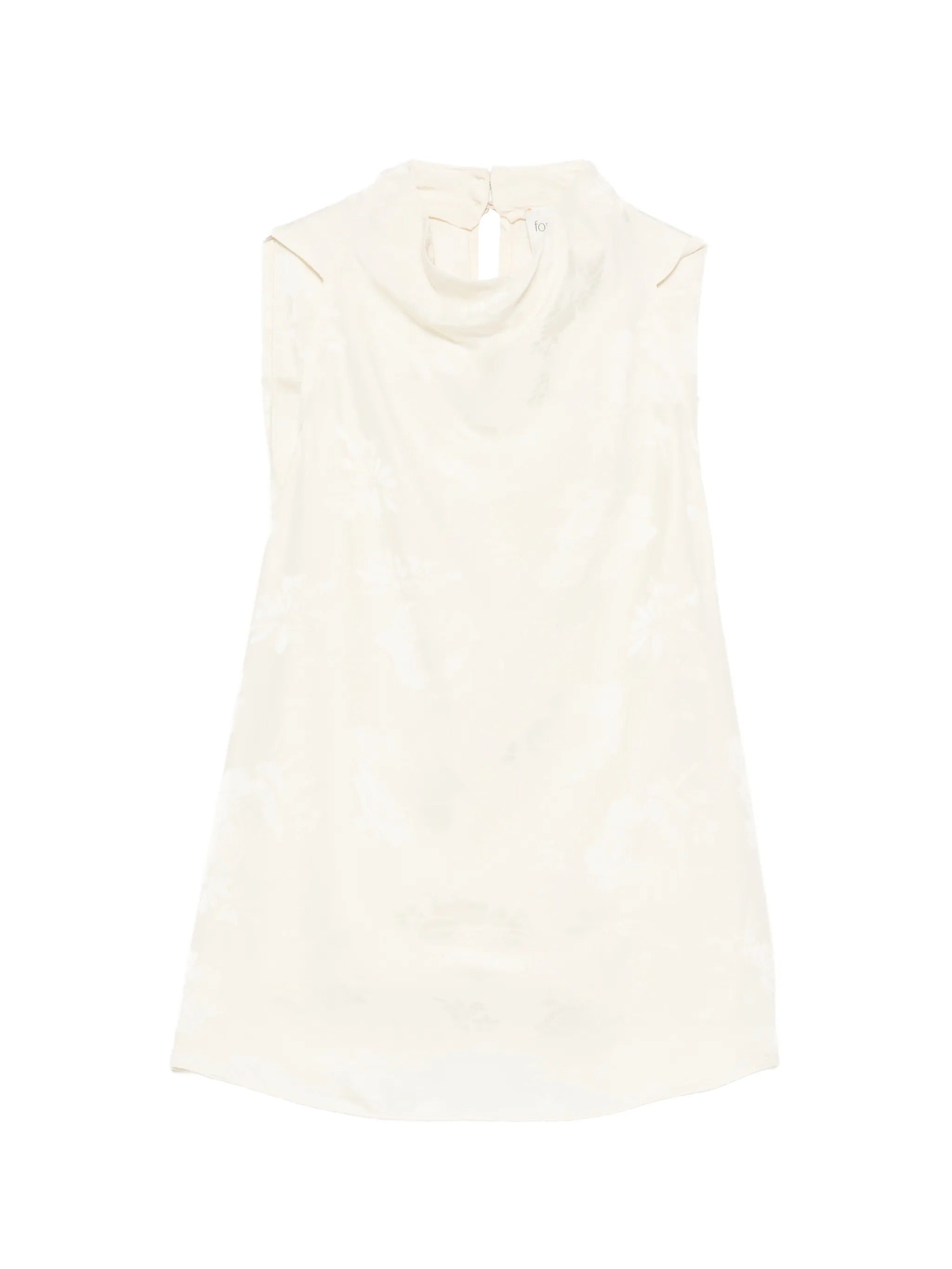 top sbieco jaquard fluido bouquet