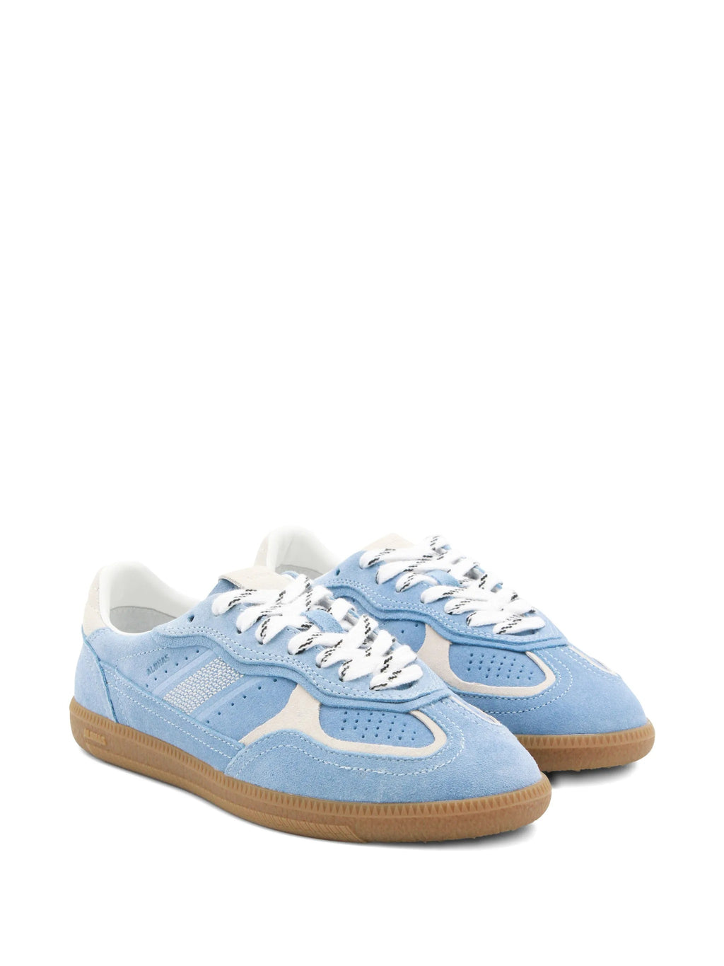 Tb.490 Rife Cornflower Blue Cream Leather Sneakers