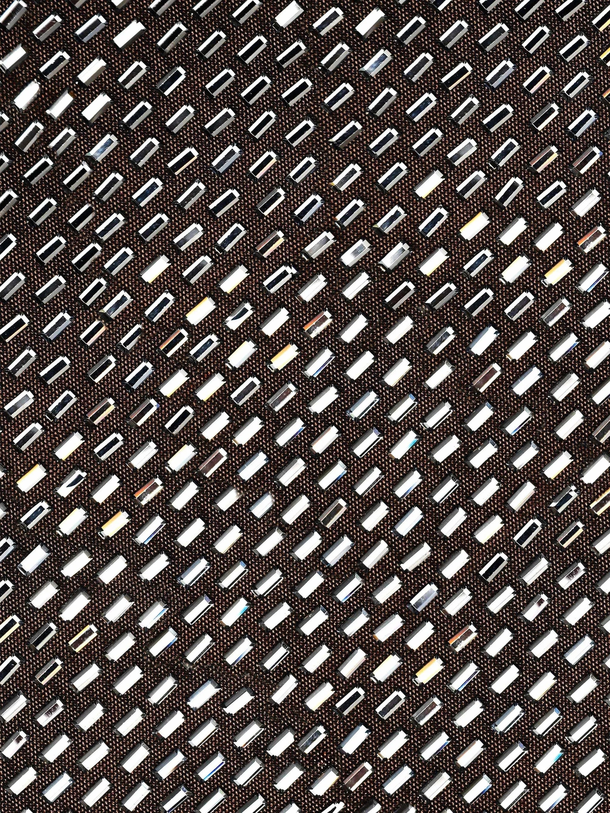 GUNMETAL RHINESTONE MESH MINI DRESS