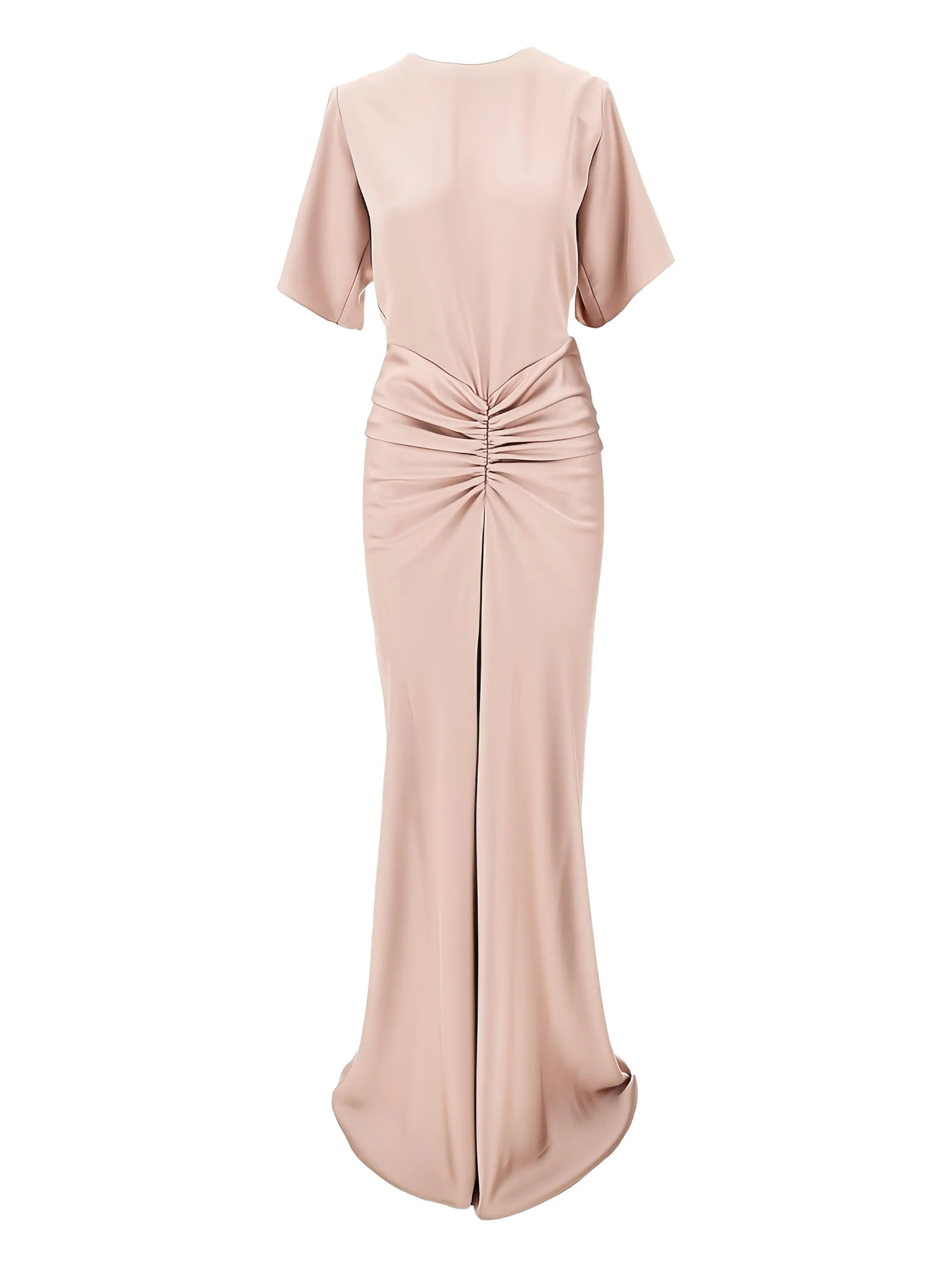 IRIS - SHORT SLEEVES MAXI DRESS