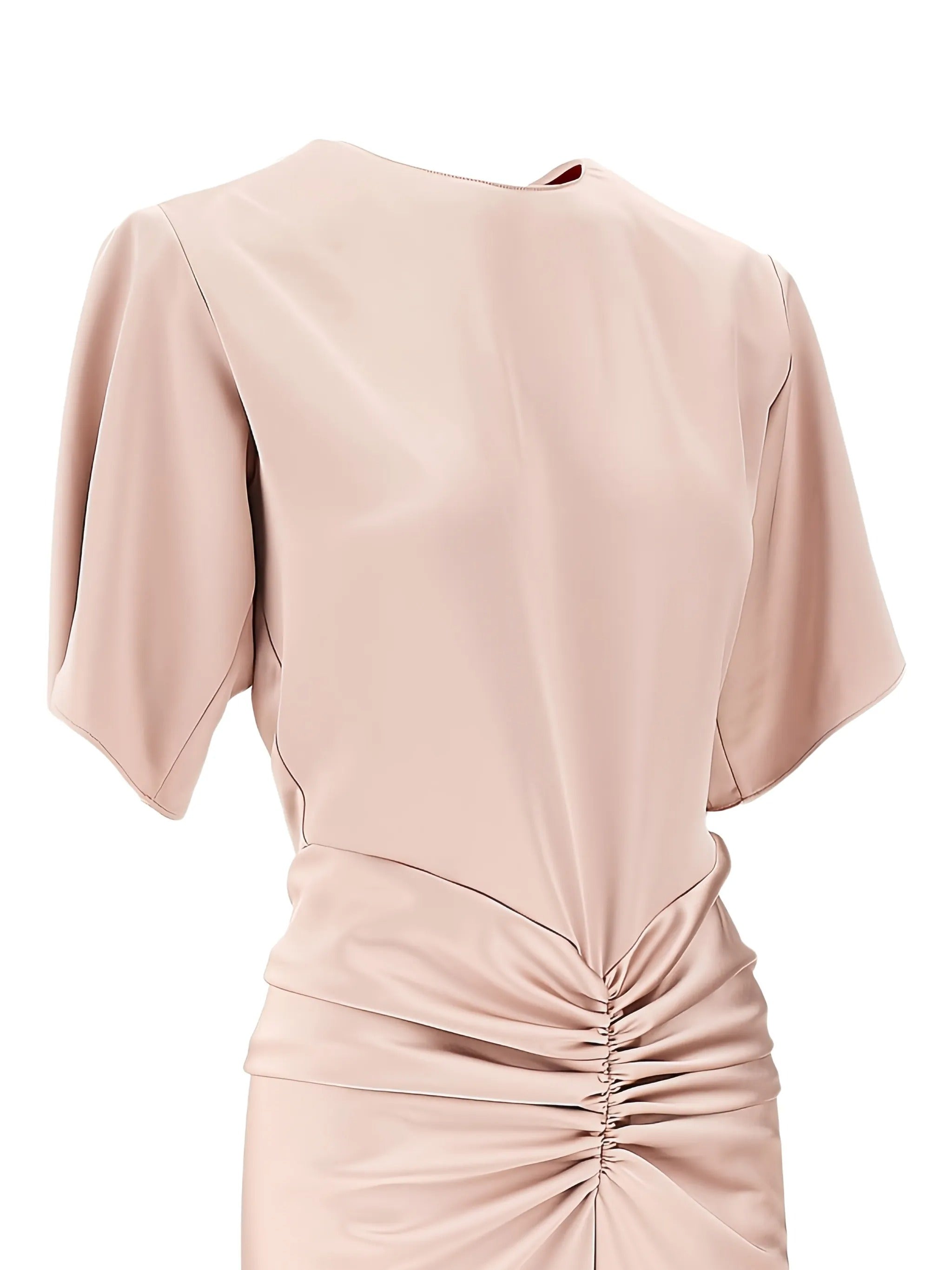 IRIS - SHORT SLEEVES MAXI DRESS