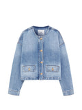 BLANCHE JACKET  CASPIAN BLUE