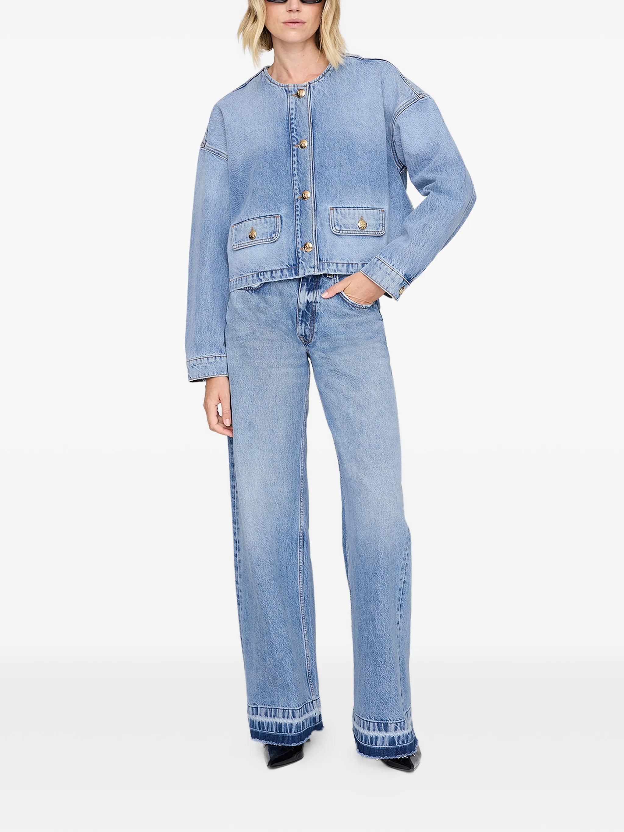 BLANCHE JACKET  CASPIAN BLUE