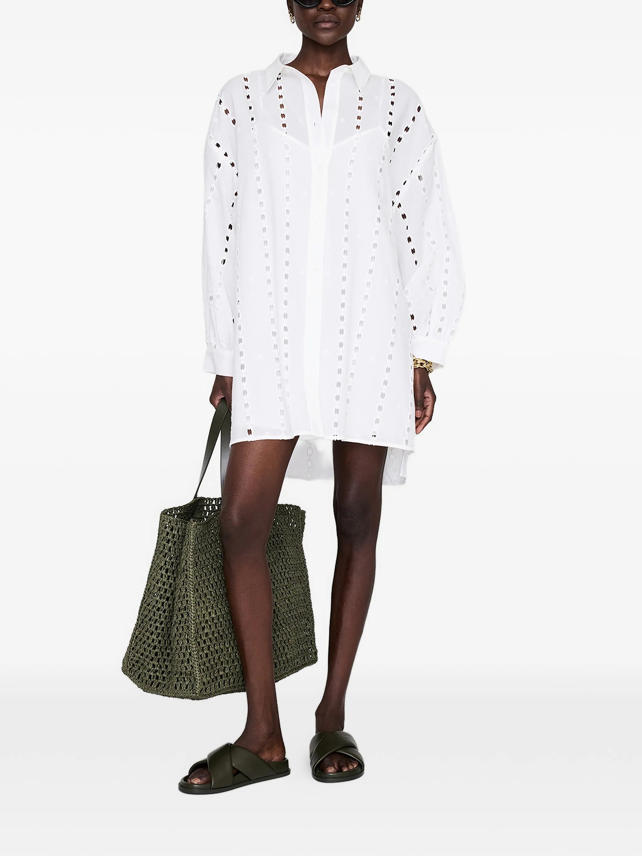MARIANNE DRESS  WHITE