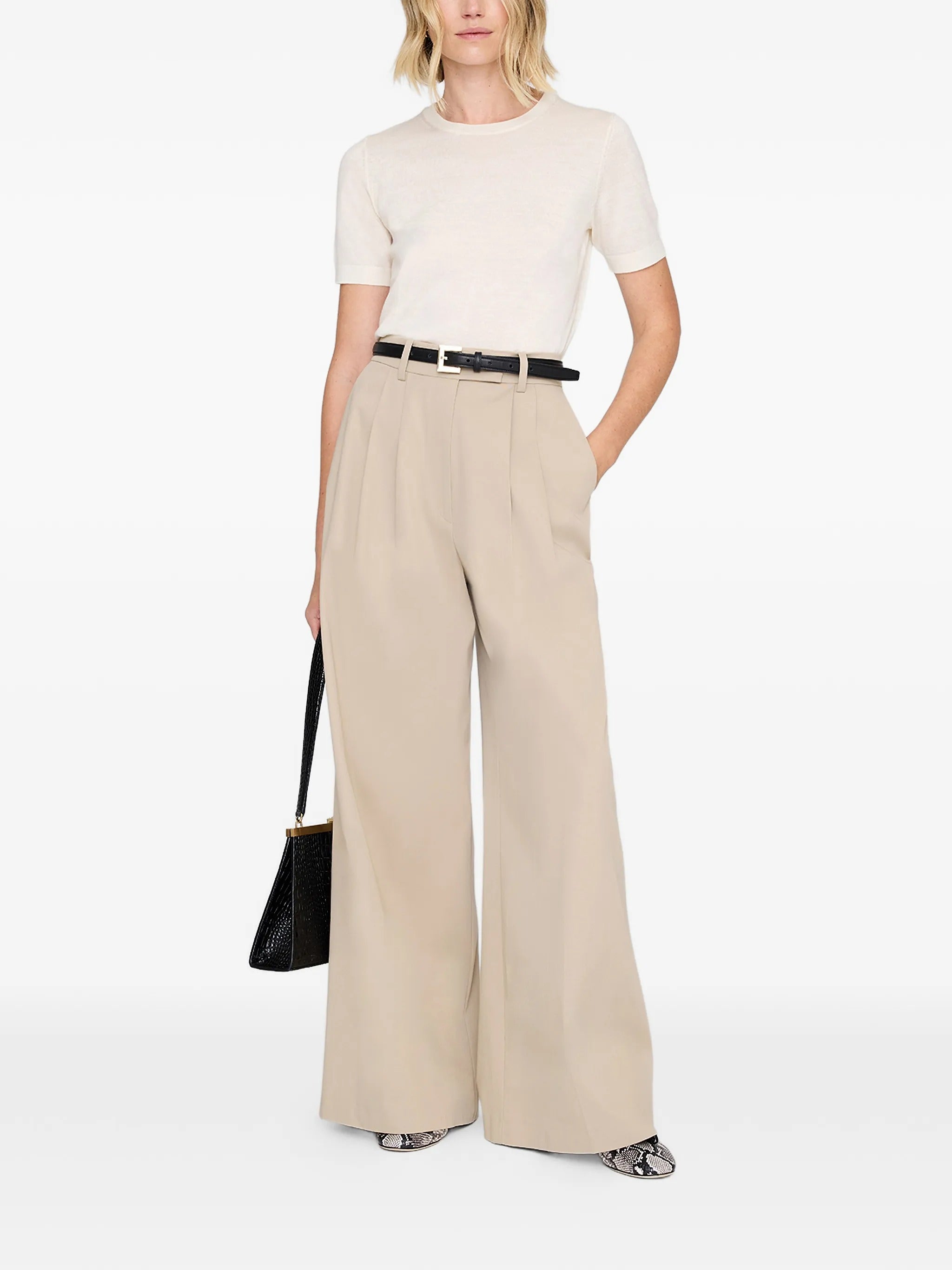 LOU TROUSER  BEIGE