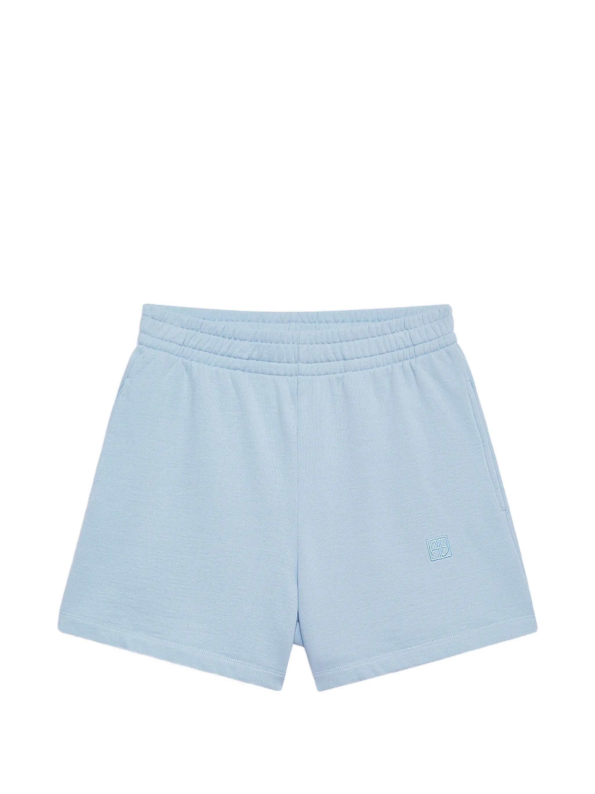KAM SHORT FRAMED MONOGRAM  PALE BLUE