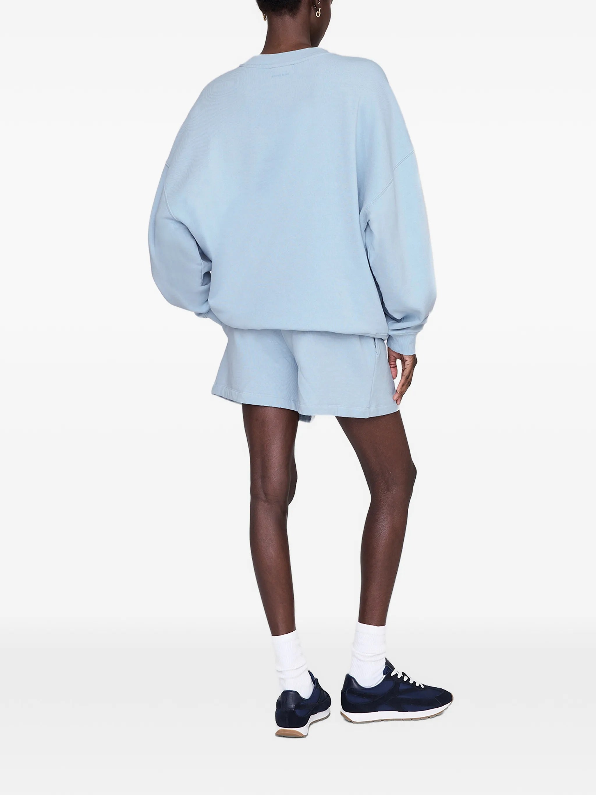 KAM SHORT FRAMED MONOGRAM  PALE BLUE