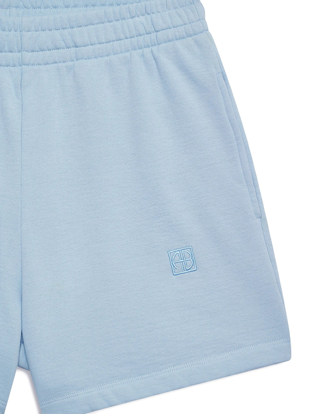 KAM SHORT FRAMED MONOGRAM  PALE BLUE