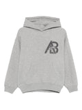 JACI HOODIE LETTERMAN  MEDIUM HEATHER GREY