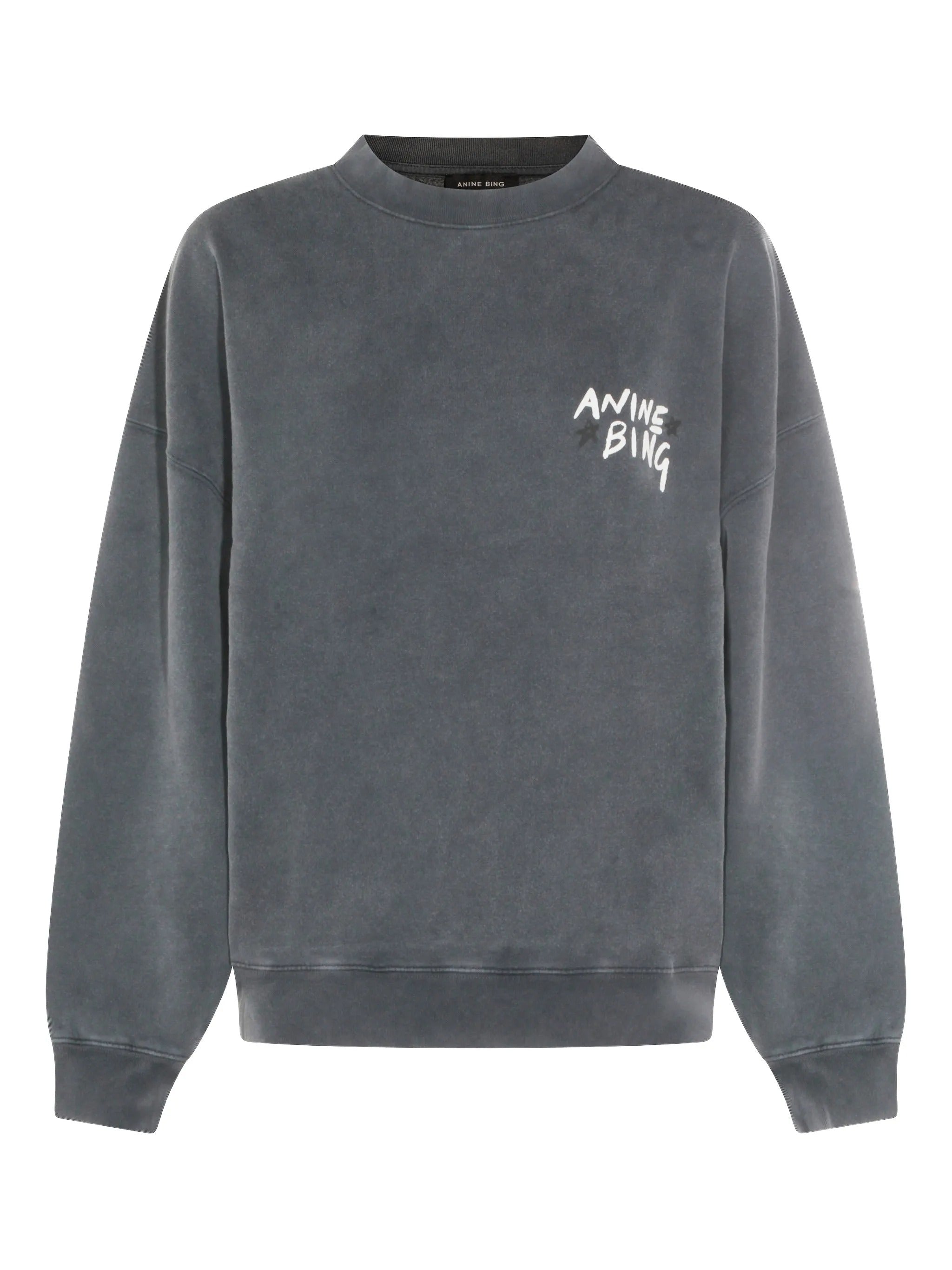 MILES SWEATSHIRT EMPOWERMENT  WASHED BLACK